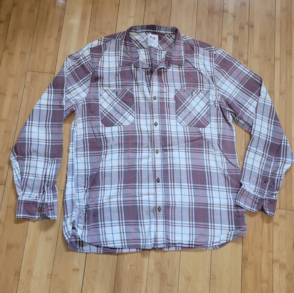 Signature by Levi Strauss Other - Levi's Longsleeve XXL Plaid Shirt